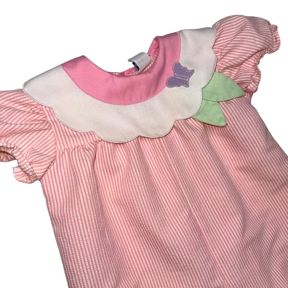 Vintage Nannette 18M romper w collar